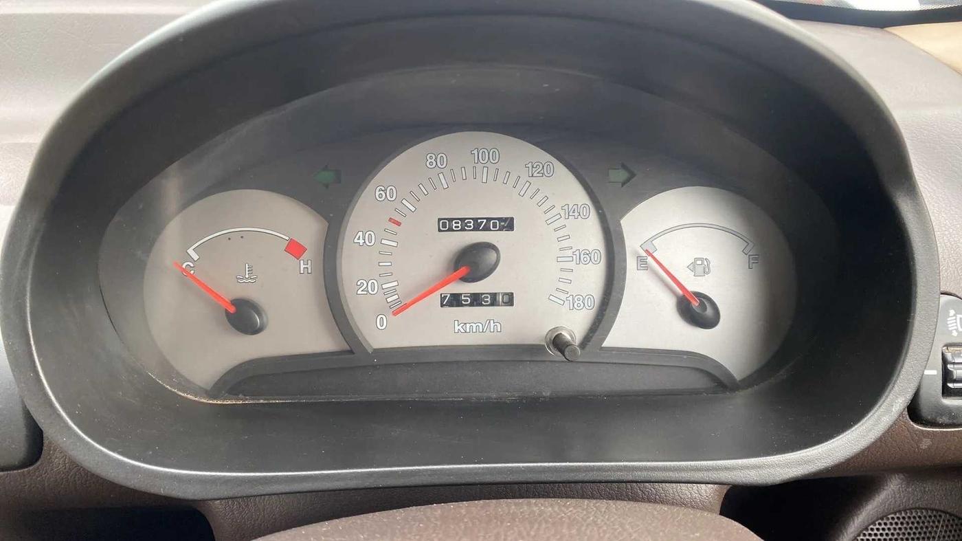 2012 Hyundai Santro Xing GL PLUS, Petrol, Manual, 83,661 km, Odometer Image