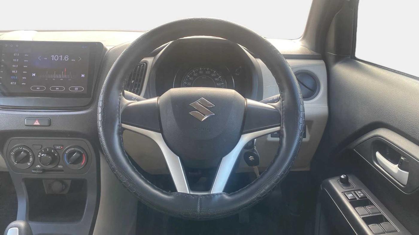 2023 Maruti New Wagon-R VXI 1.0 AMT, Petrol, Automatic, 6,689 km, Steering Wheel Close Up