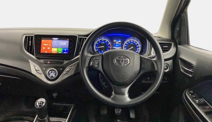 2019 Toyota Glanza G, Petrol, Manual, 24,725 km, Steering Wheel Close Up