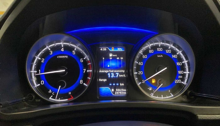 2019 Toyota Glanza G, Petrol, Manual, 24,725 km, Odometer Image