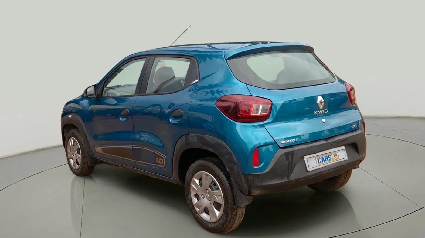 2020 Renault Kwid RXT 1.0 AMT (O), Petrol, Automatic, 17,254 km, Left Back Diagonal