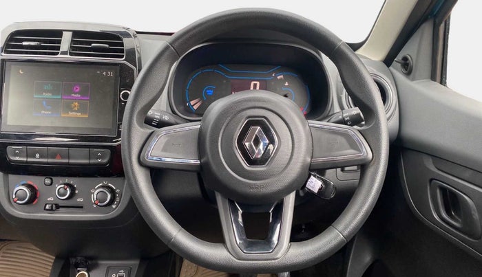 2020 Renault Kwid RXT 1.0 AMT (O), Petrol, Automatic, 17,254 km, Steering Wheel Close Up