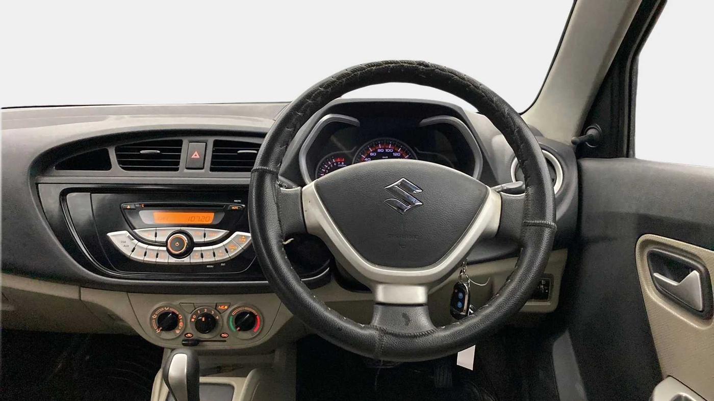 2017 Maruti Alto K10 VXI (O) AMT, Petrol, Automatic, 55,331 km, Steering Wheel Close Up