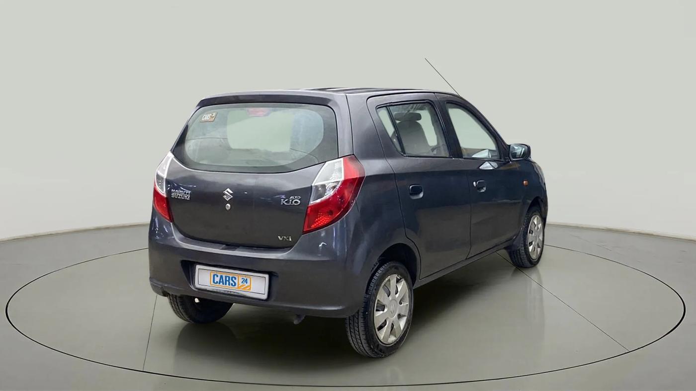 2017 Maruti Alto K10 VXI (O) AMT, Petrol, Automatic, 55,331 km, Right Back Diagonal