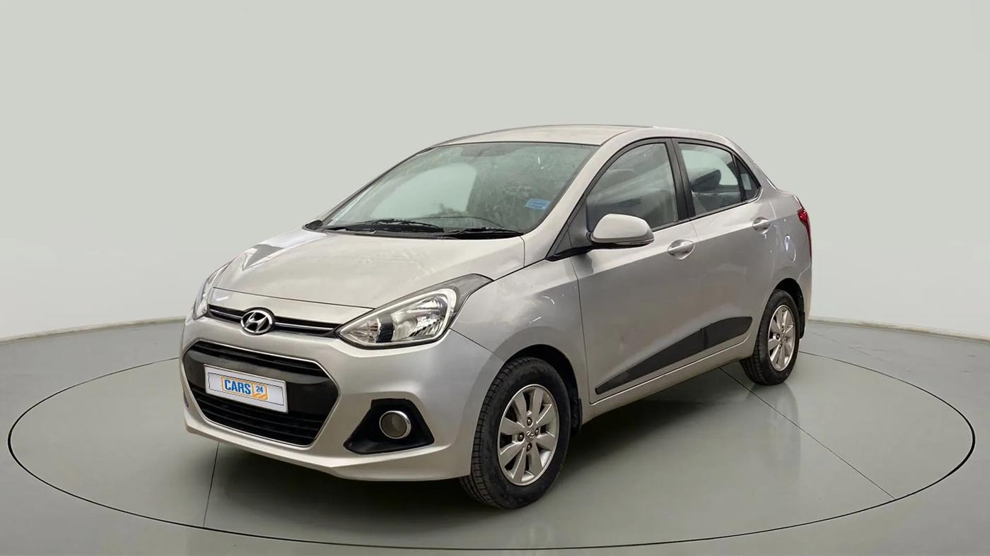 2015 Hyundai Xcent S (O) 1.2, Petrol, Manual, 66,161 km, Left Front Diagonal