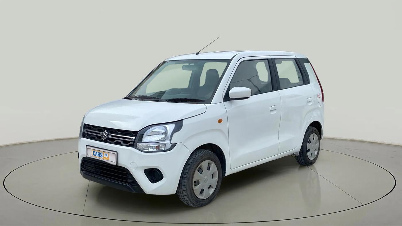 2019 Maruti New Wagon-R VXI 1.2, Petrol, Manual, 54,099 km, Left Front Diagonal