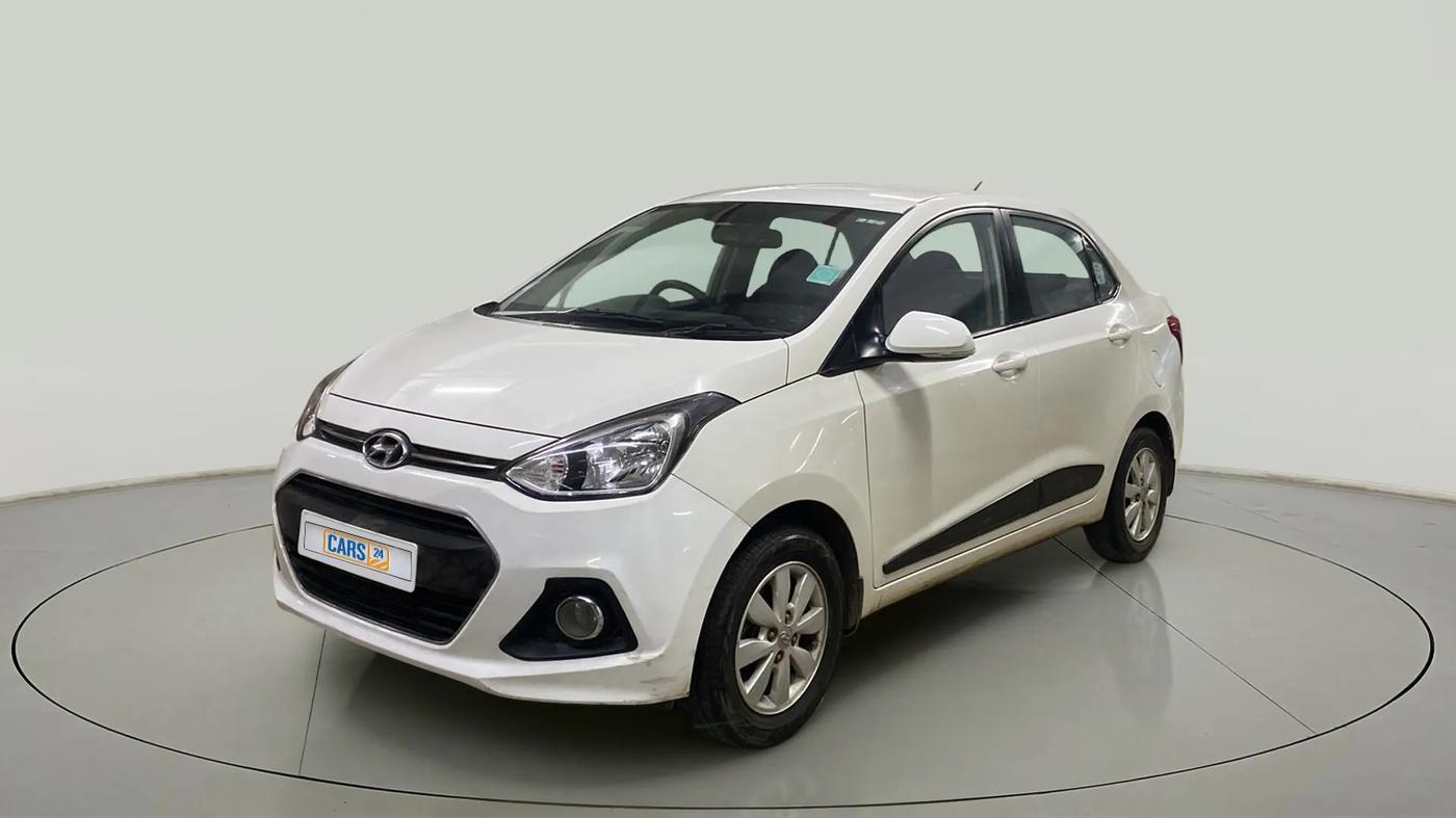 2015 Hyundai Xcent SX 1.2, Petrol, Manual, 78,311 km, Left Front Diagonal
