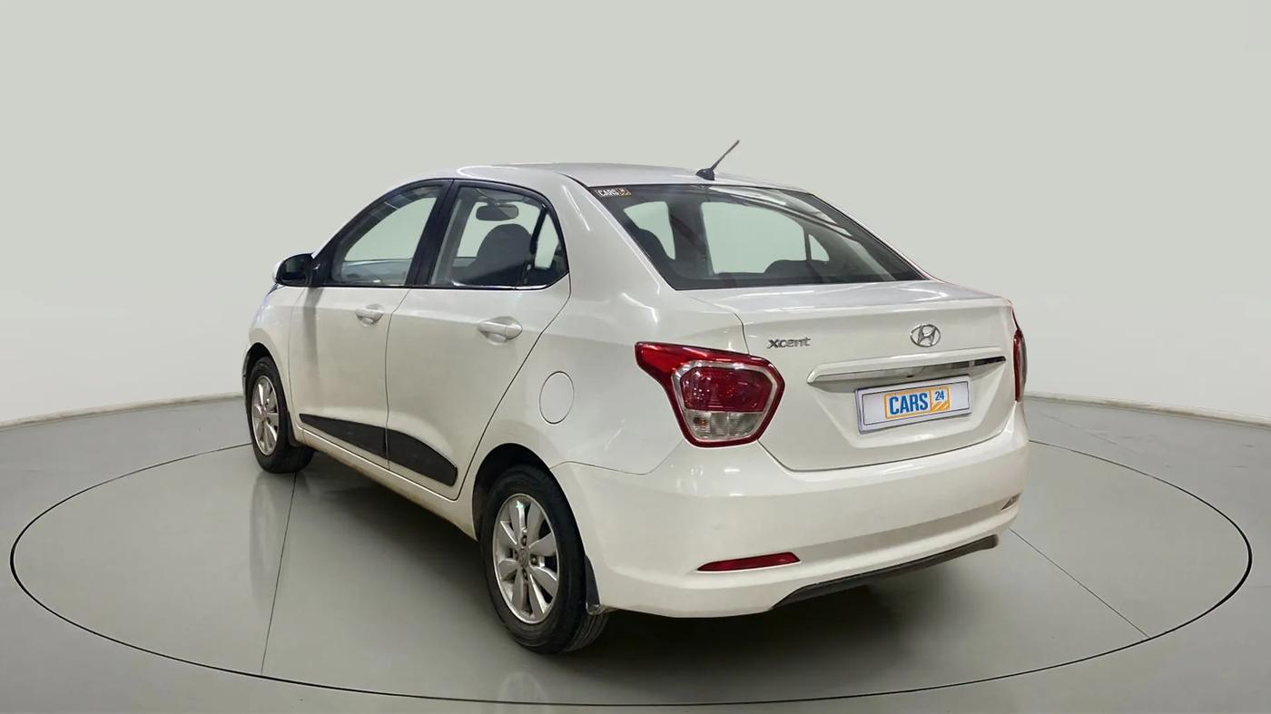 2015 Hyundai Xcent SX 1.2, Petrol, Manual, 78,311 km, Left Back Diagonal