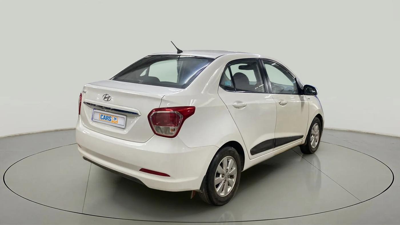 2015 Hyundai Xcent SX 1.2, Petrol, Manual, 78,311 km, Right Back Diagonal