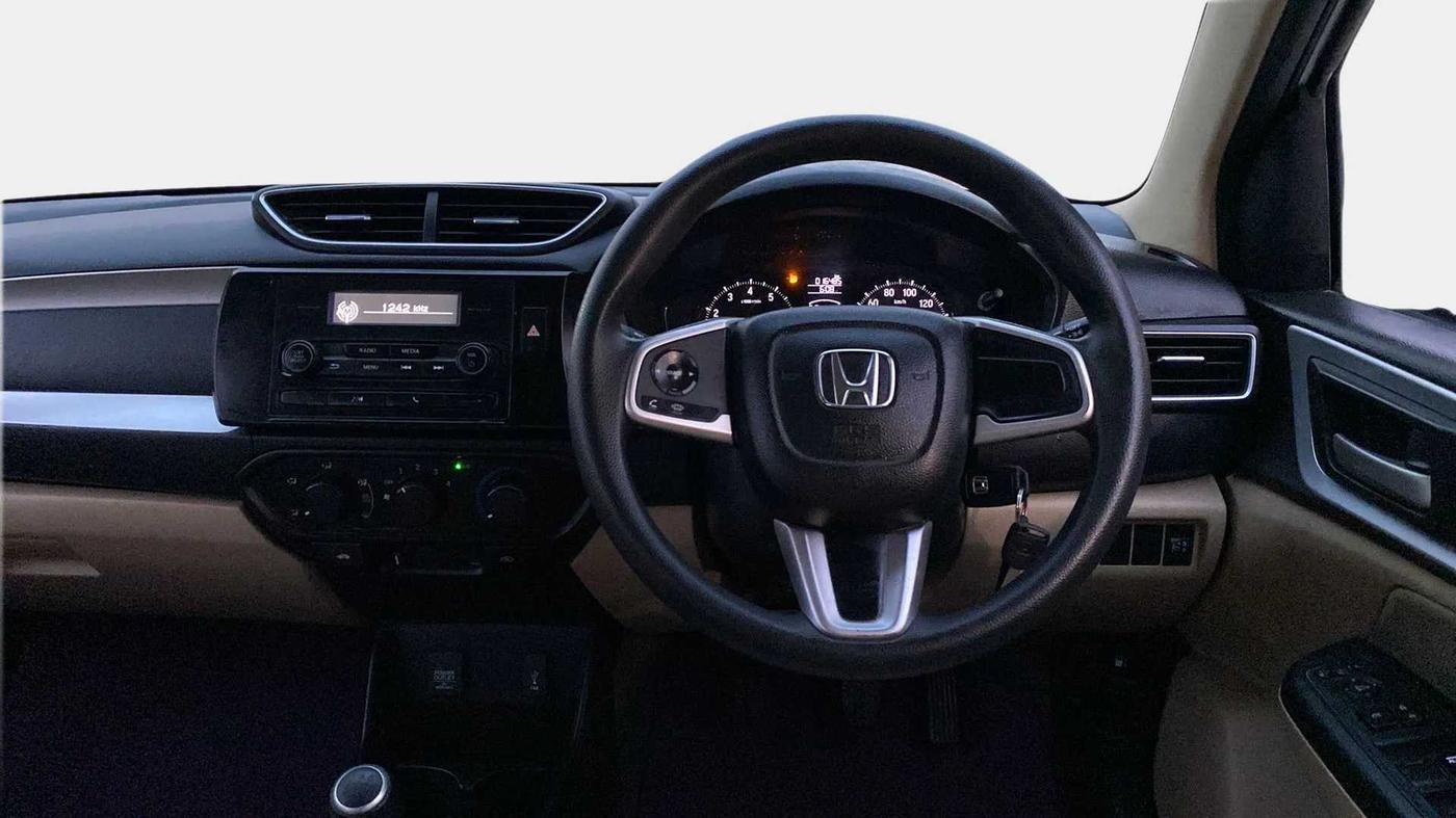 2022 Honda Amaze 1.2L I-VTEC S, Petrol, Manual, 16,481 km, Steering Wheel Close Up