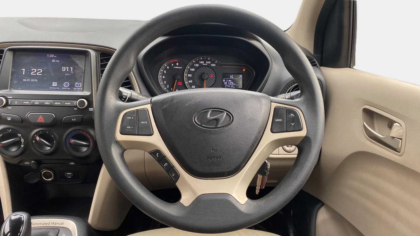 2019 Hyundai NEW SANTRO SPORTZ AMT, Petrol, Automatic, 27,398 km, Steering Wheel Close Up