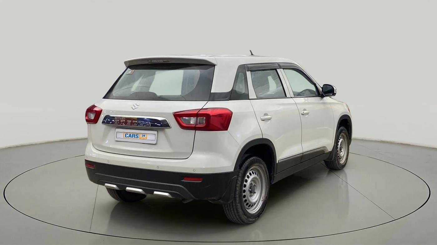 2021 Maruti Vitara Brezza LXI, Petrol, Manual, 77,465 km, Right Back Diagonal
