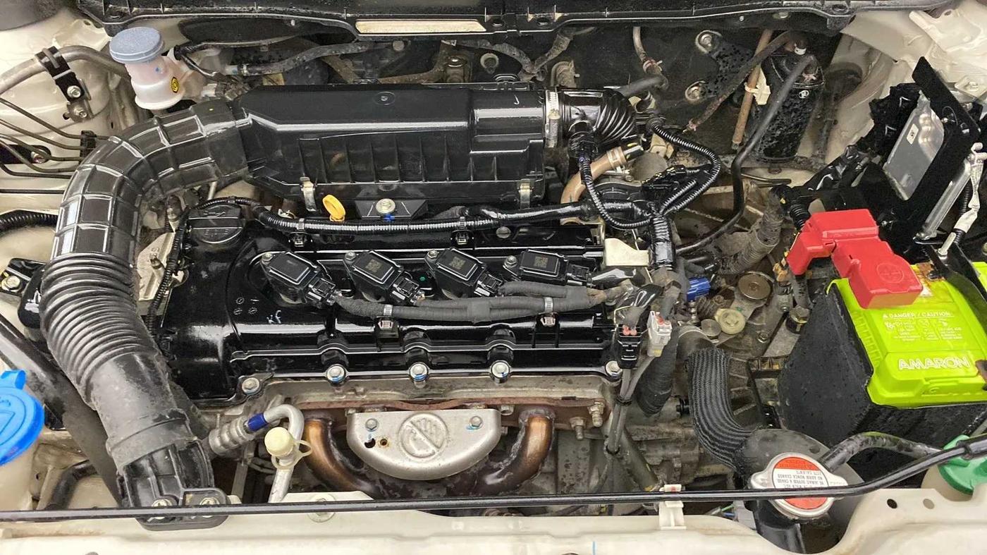 2021 Maruti Vitara Brezza LXI, Petrol, Manual, 77,465 km, Open Bonet