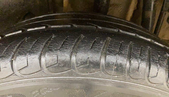 2017 Tata Tiago XZA PETROL, Petrol, Automatic, 14,836 km, Left Rear Tyre Tread