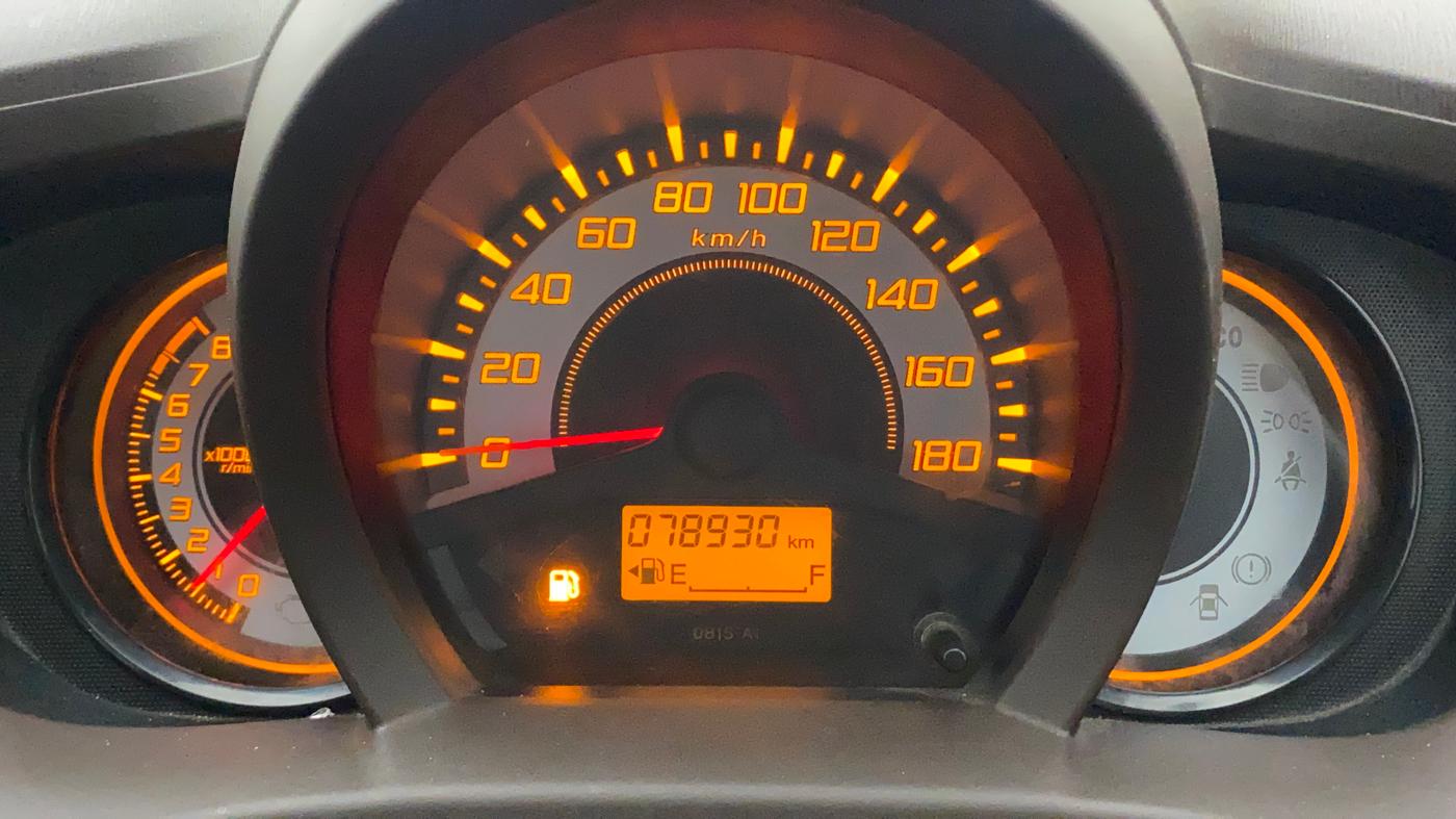 2013 Honda Brio S MT, Petrol, Manual, 78,929 km, Odometer Image