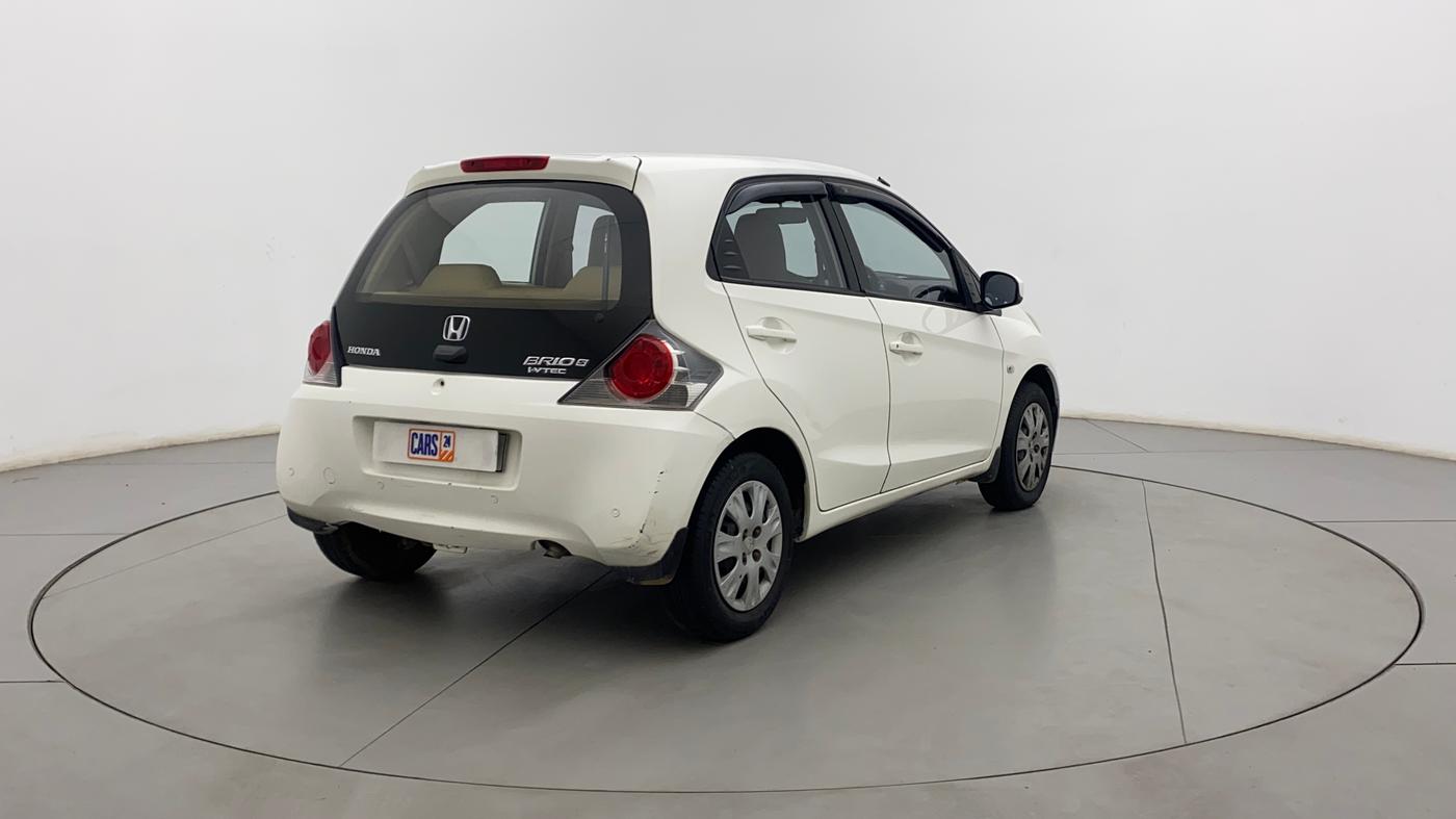 2013 Honda Brio S MT, Petrol, Manual, 78,929 km, Right Back Diagonal