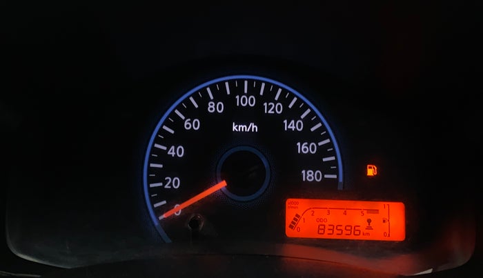 2018 Datsun Redi Go A, Petrol, Manual, 83,655 km, Odometer Image