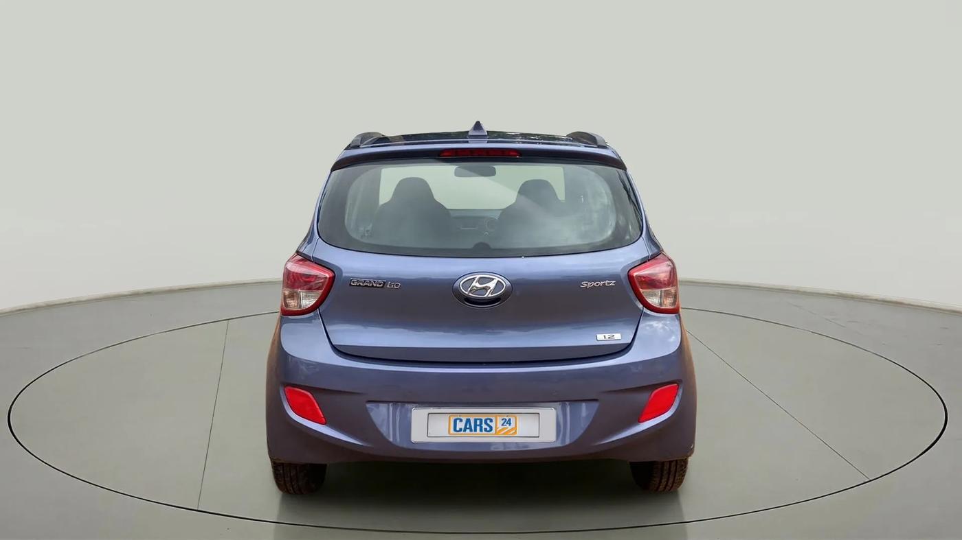 2015 Hyundai Grand i10 SPORTZ 1.2 KAPPA VTVT, Petrol, Manual, 62,247 km, Back/Rear