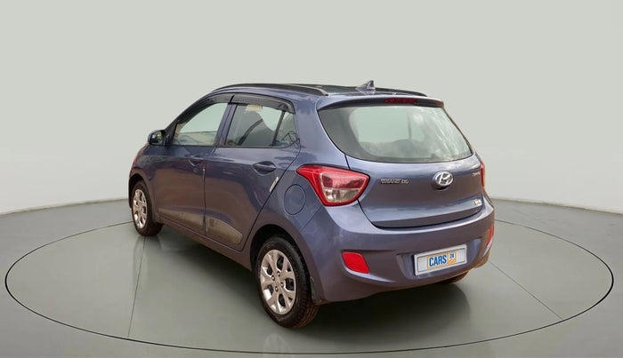 2015 Hyundai Grand i10 SPORTZ 1.2 KAPPA VTVT, Petrol, Manual, 62,247 km, Left Back Diagonal
