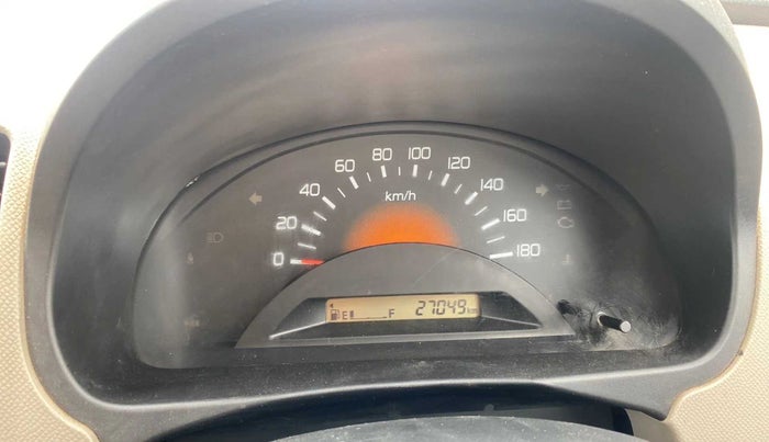 2013 Maruti Wagon R 1.0 LXI, Petrol, Manual, 27,075 km, Odometer Image