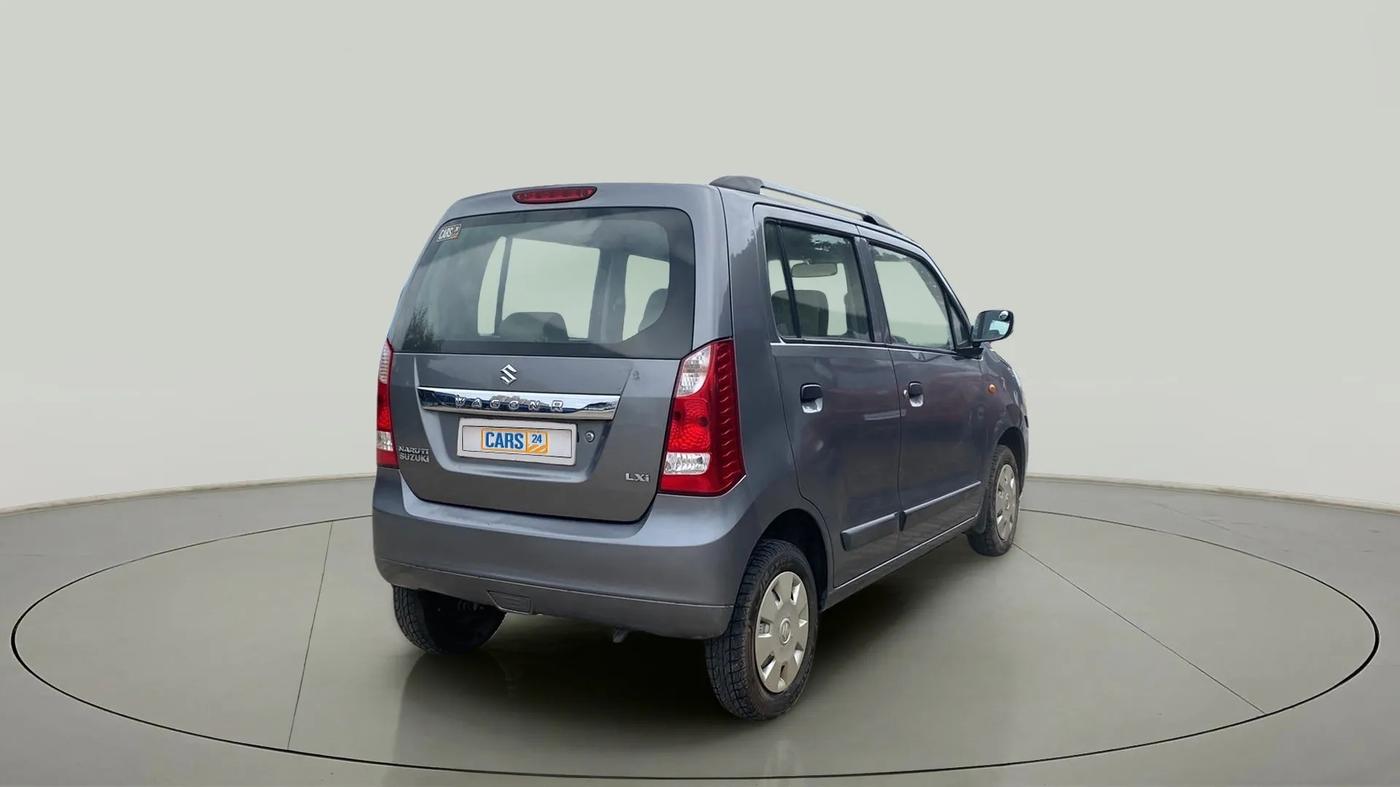 2013 Maruti Wagon R 1.0 LXI, Petrol, Manual, 27,075 km, Right Back Diagonal