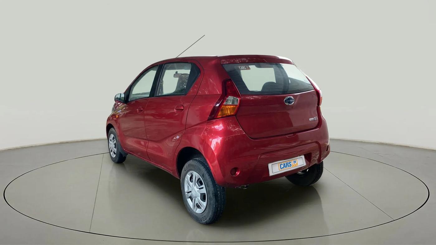 2017 Datsun Redi Go T (O), Petrol, Manual, 17,519 km, Left Back Diagonal