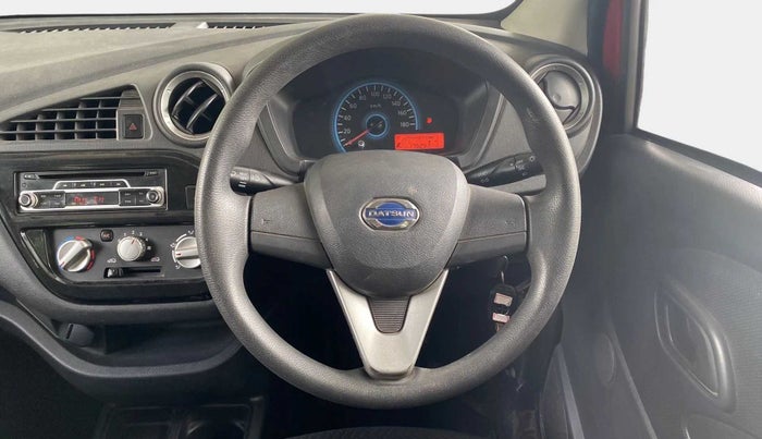 2017 Datsun Redi Go T (O), Petrol, Manual, 17,519 km, Steering Wheel Close Up