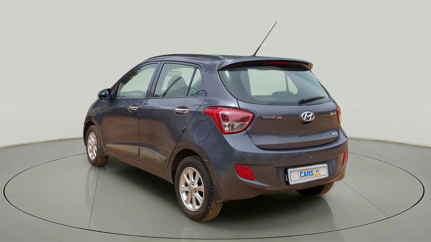 2016 Hyundai Grand i10 ASTA AT 1.2 KAPPA VTVT, Petrol, Automatic, 48,012 km, Left Back Diagonal