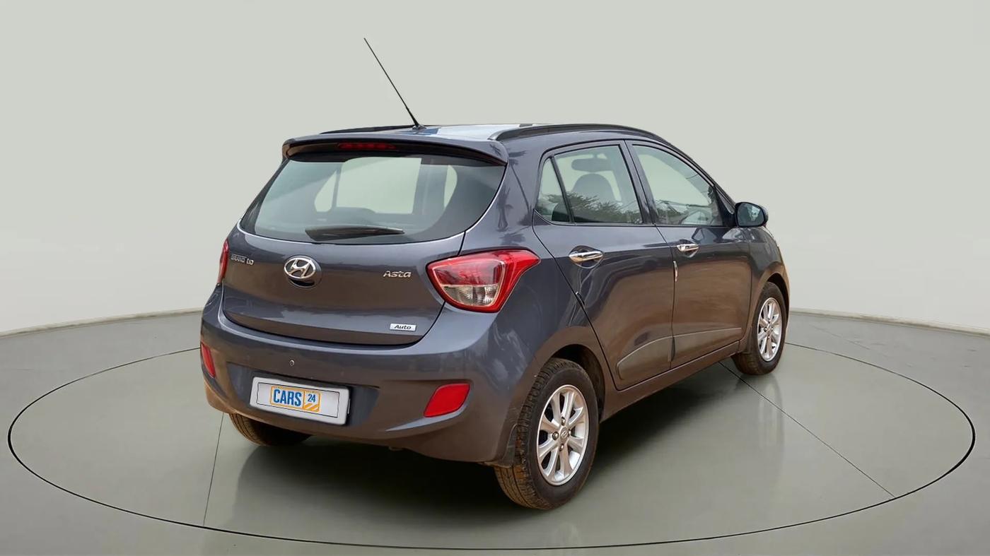 2016 Hyundai Grand i10 ASTA AT 1.2 KAPPA VTVT, Petrol, Automatic, 48,012 km, Right Back Diagonal