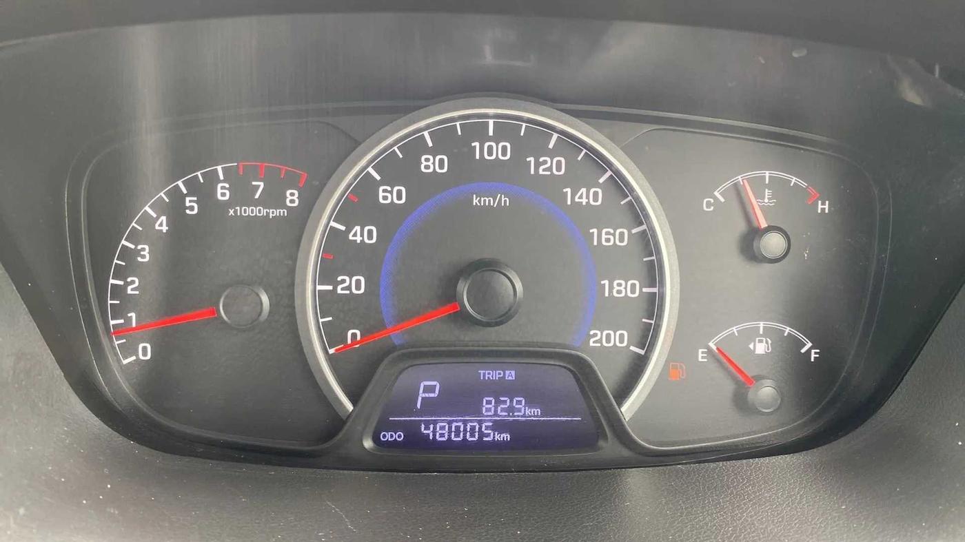 2016 Hyundai Grand i10 ASTA AT 1.2 KAPPA VTVT, Petrol, Automatic, 48,012 km, Odometer Image
