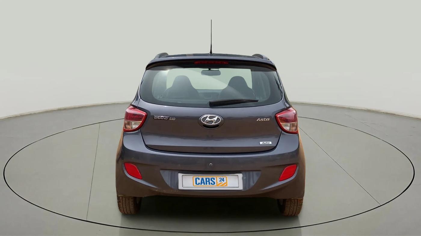 2016 Hyundai Grand i10 ASTA AT 1.2 KAPPA VTVT, Petrol, Automatic, 48,012 km, Back/Rear