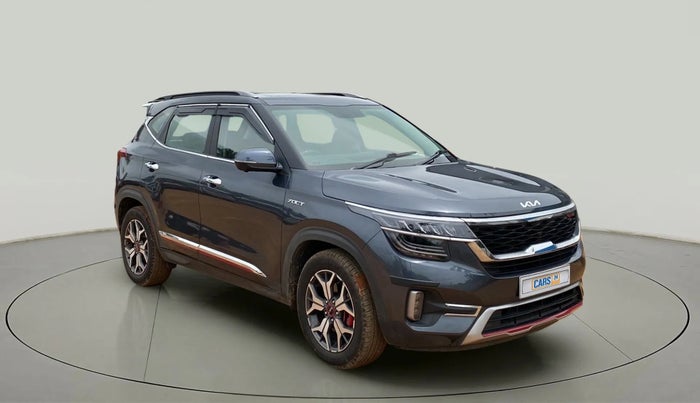 2021 KIA SELTOS GTX PLUS DCT 1.4 PETROL, Petrol, Automatic, 14,763 km, Right Front Diagonal