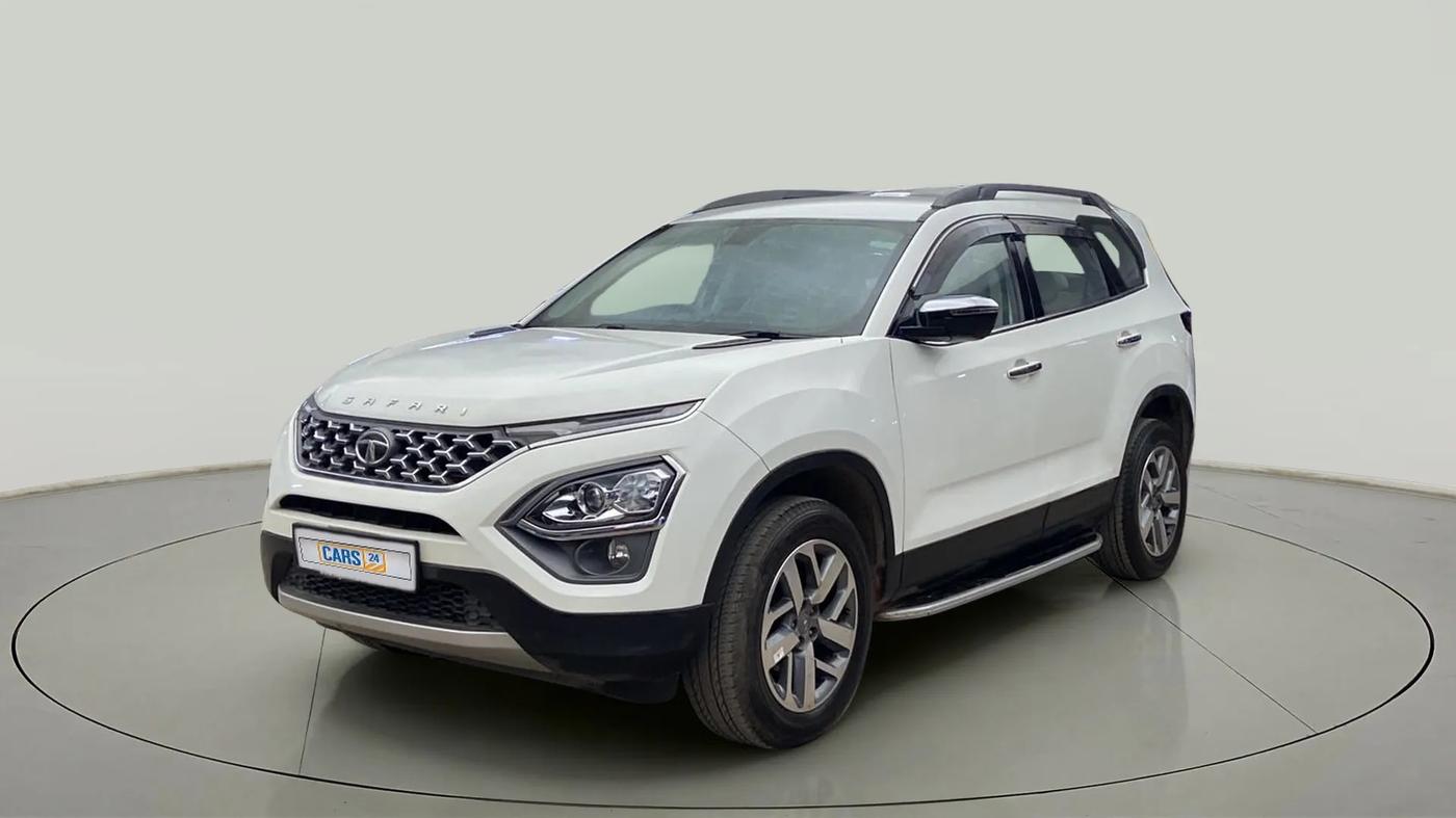 2022 Tata Safari XZA, Diesel, Automatic, 44,610 km, Left Front Diagonal