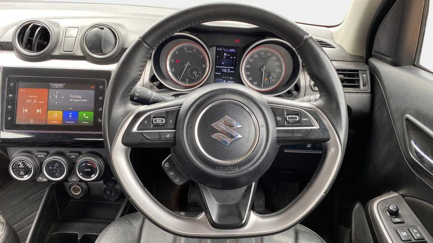 2021 Maruti Swift ZXI PLUS, Petrol, Manual, 14,798 km, Steering Wheel Close Up