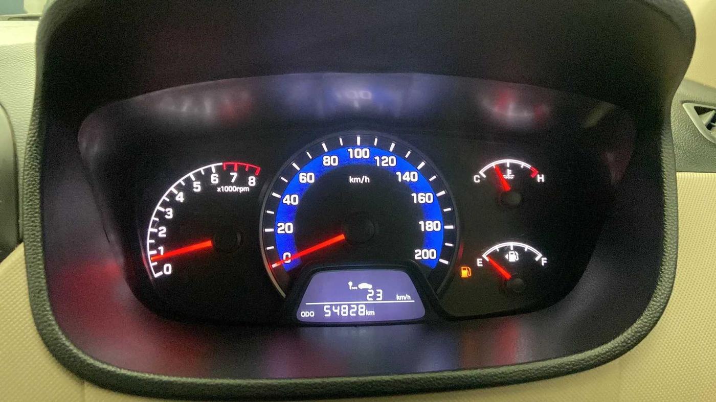2018 Hyundai Xcent S 1.2, Petrol, Manual, 54,869 km, Odometer Image