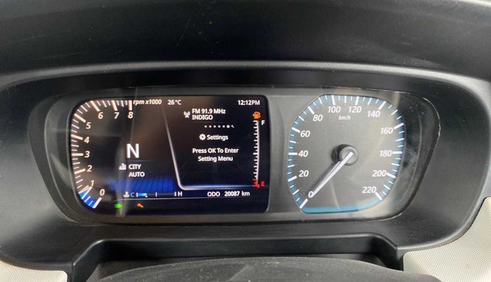 2022 Tata PUNCH CREATIVE  AMT, Petrol, Automatic, 20,082 km, Odometer Image