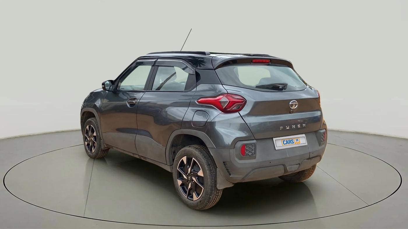 2022 Tata PUNCH CREATIVE  AMT, Petrol, Automatic, 20,082 km, Left Back Diagonal