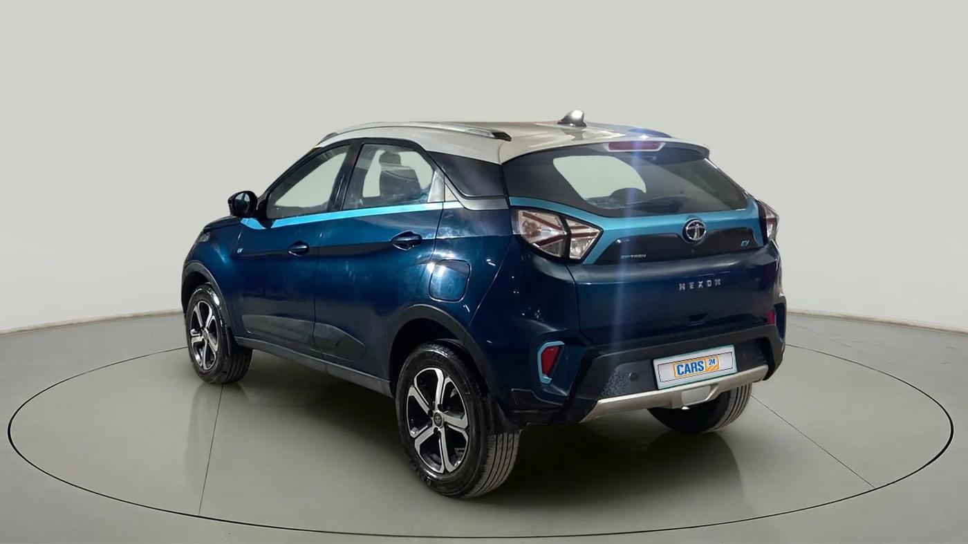 2022 Tata NEXON EV XZ PLUS, Electric, Automatic, 57,934 km, Left Back Diagonal