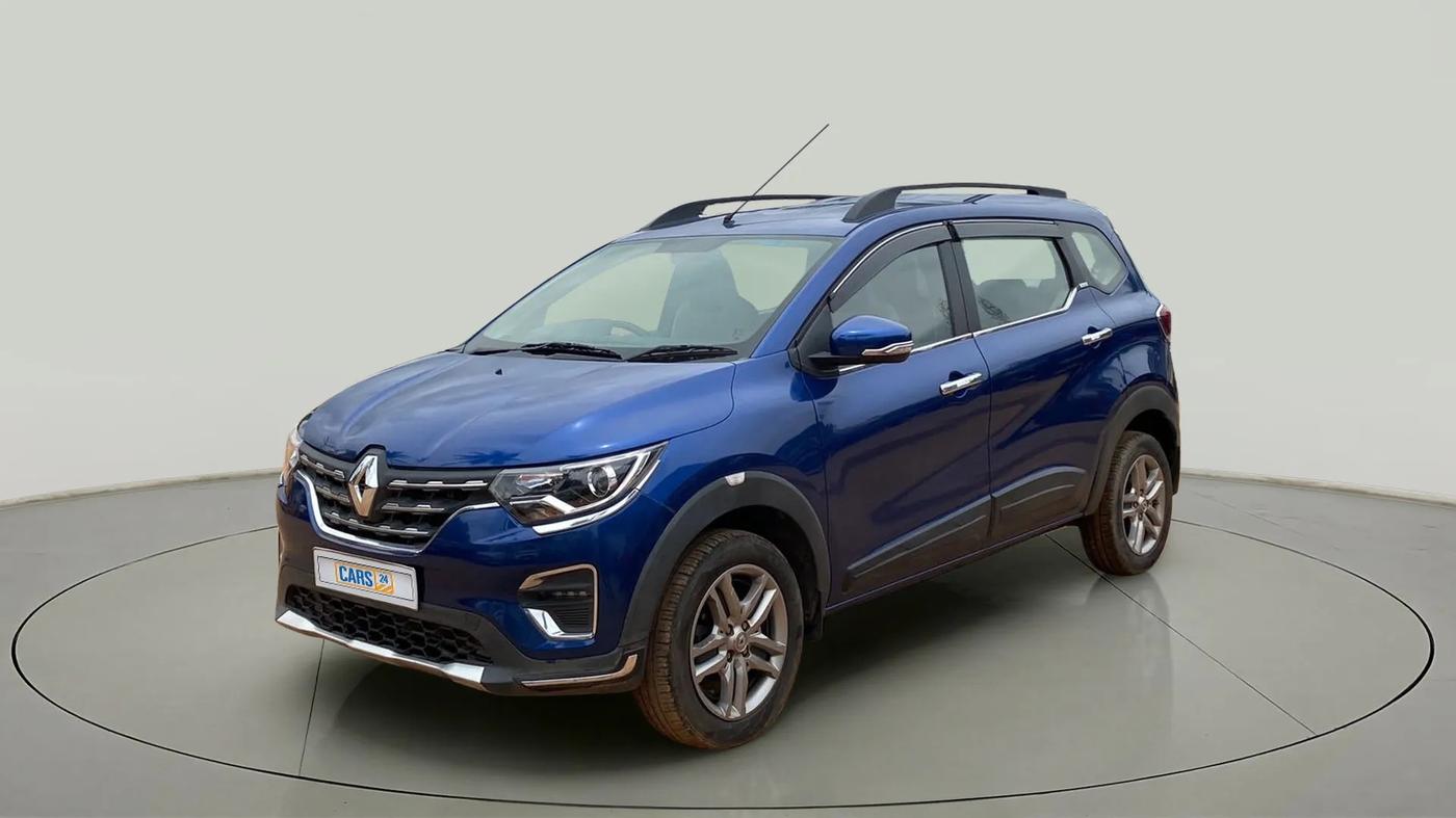 2020 Renault TRIBER RXZ AMT, Petrol, Automatic, 17,369 km, Left Front Diagonal