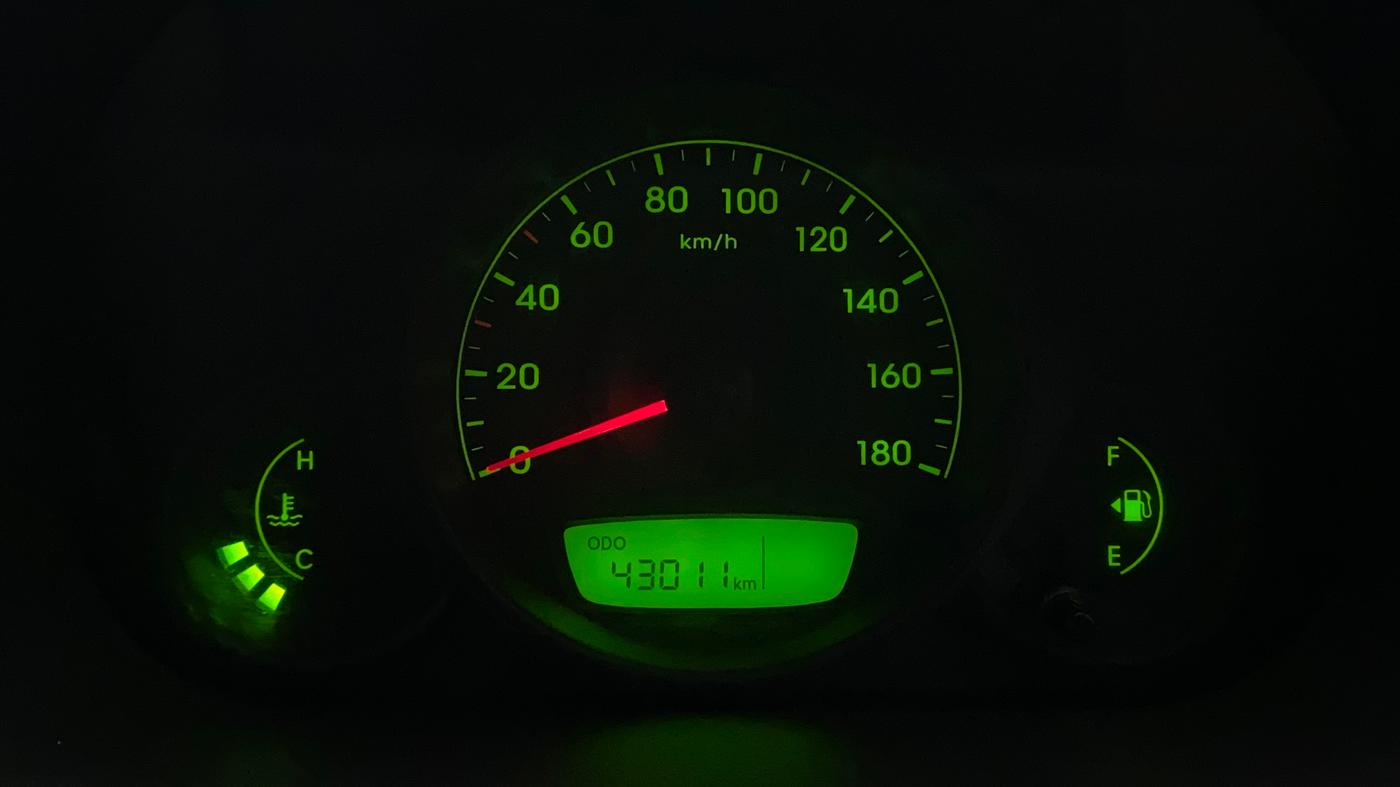 2017 Hyundai Eon ERA +, Petrol, Manual, 43,011 km, Odometer Image
