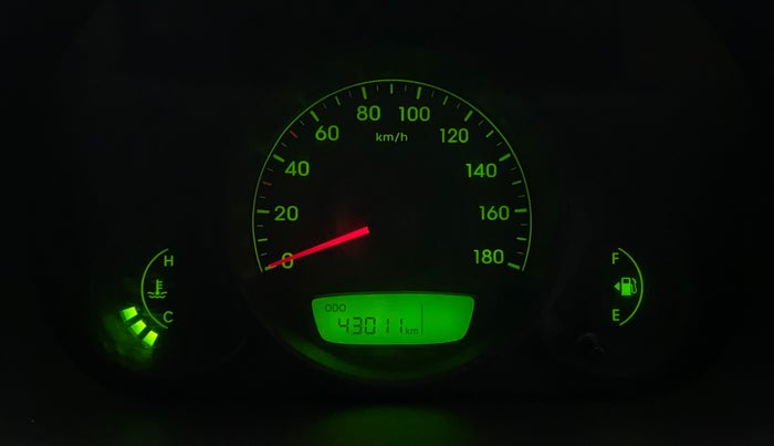 2017 Hyundai Eon ERA +, Petrol, Manual, 43,011 km, Odometer Image