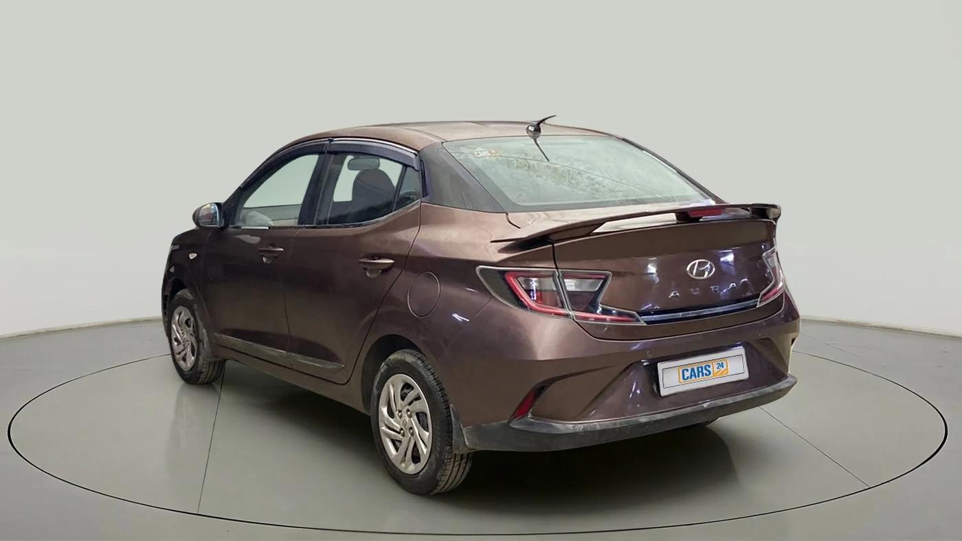 2022 Hyundai AURA S 1.2 CNG, CNG, Manual, 17,826 km, Left Back Diagonal