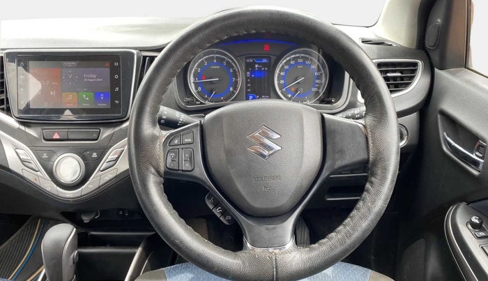 2019 Maruti Baleno ZETA CVT PETROL 1.2, Petrol, Automatic, 51,764 km, Steering Wheel Close Up