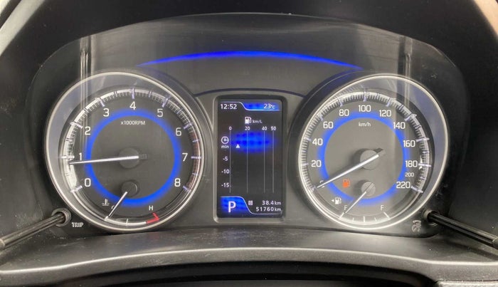 2019 Maruti Baleno ZETA CVT PETROL 1.2, Petrol, Automatic, 51,764 km, Odometer Image