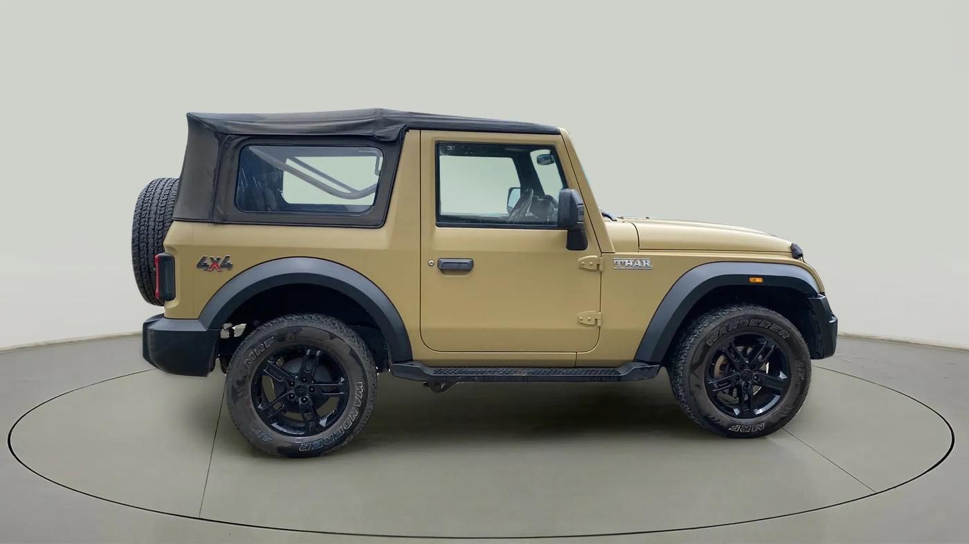 2021 Mahindra Thar LX  P 4WD AT CONVERTIBLE, Petrol, Automatic, 22,897 km, Right Side