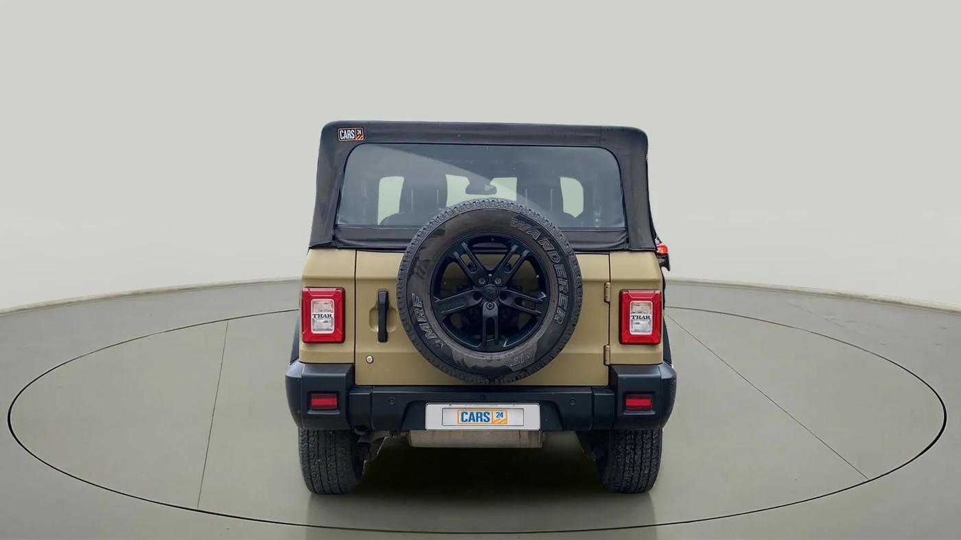 2021 Mahindra Thar LX  P 4WD AT CONVERTIBLE, Petrol, Automatic, 22,897 km, Back/Rear