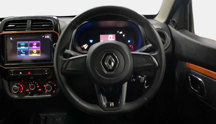2020 Renault Kwid CLIMBER 1.0 AMT (O), Petrol, Automatic, 47,851 km, Steering Wheel Close Up