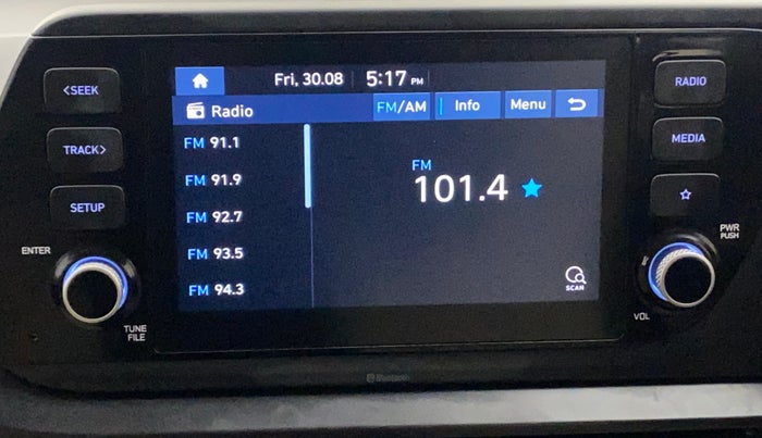 2020 Hyundai NEW I20 SPORTZ 1.2 AT, Petrol, Automatic, 23,296 km, Infotainment System