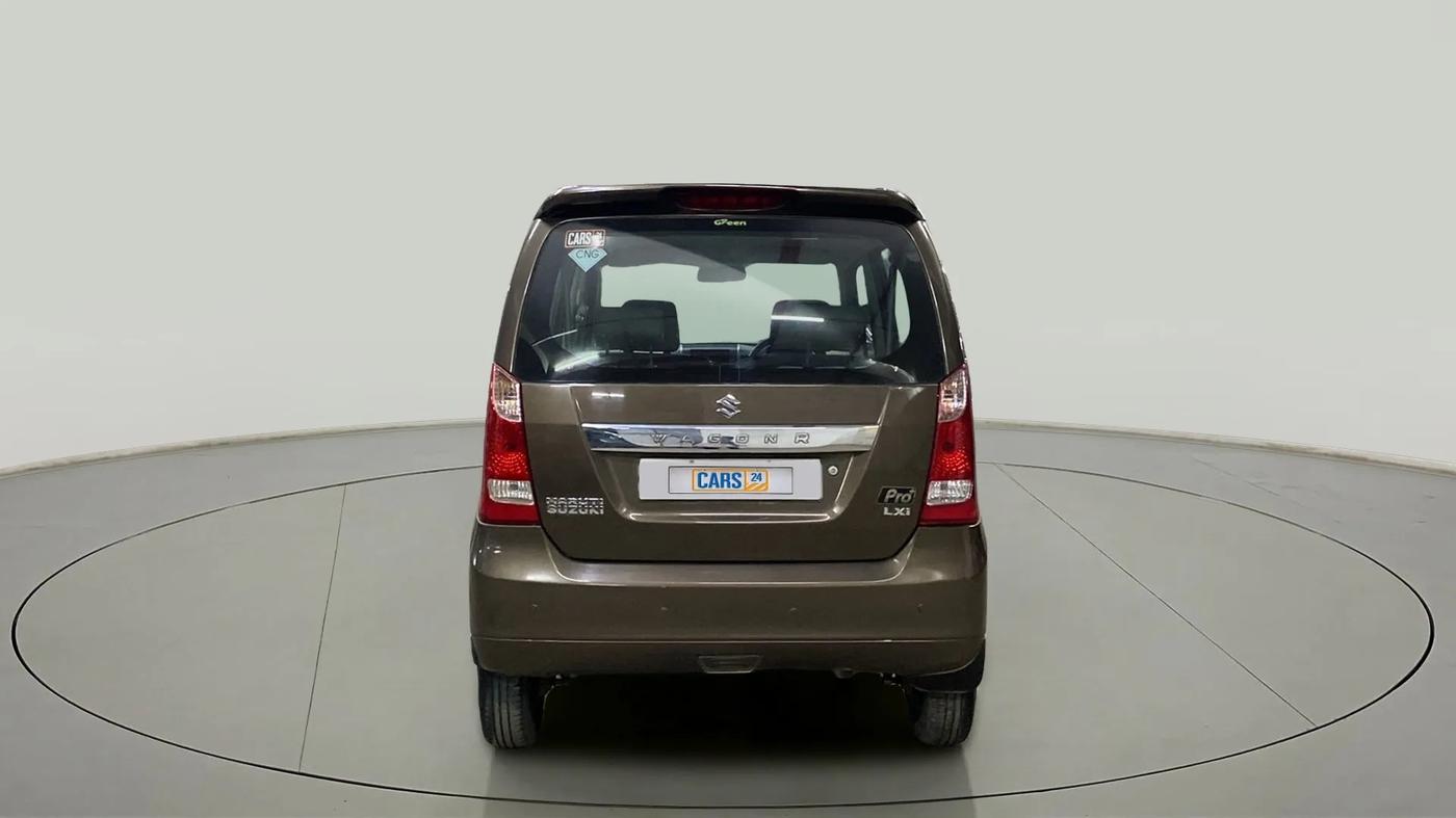2015 Maruti Wagon R 1.0 LXI CNG, CNG, Manual, 87,361 km, Back/Rear
