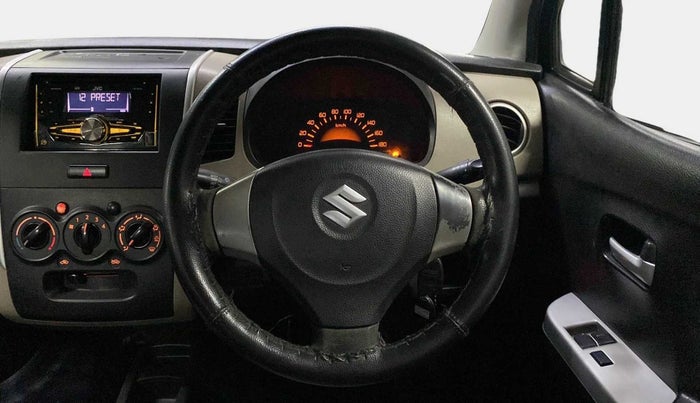 2015 Maruti Wagon R 1.0 LXI CNG, CNG, Manual, 87,361 km, Steering Wheel Close Up